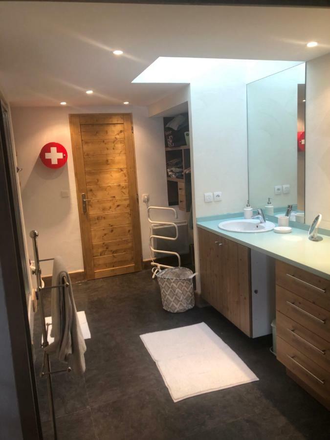 Penthouse "Bond 007" 120 M2 Piscine Sauna Risoul 1850 Luaran gambar